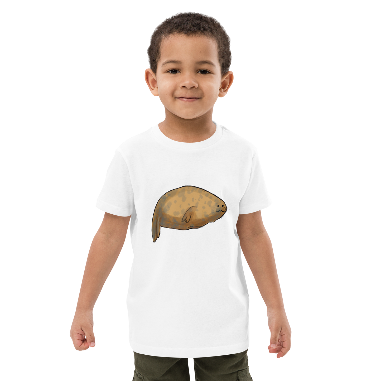 Organic cotton kids t-shirt | Baby Seal