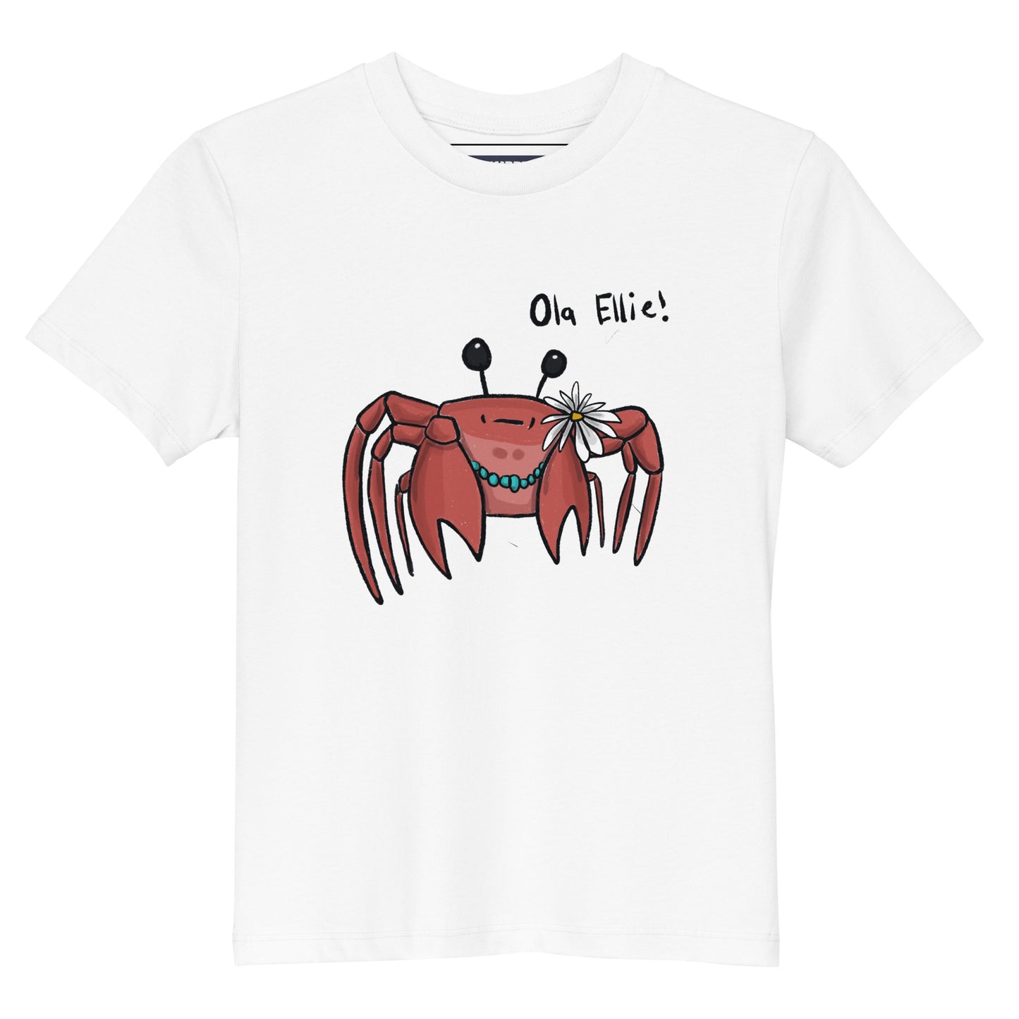 Organic cotton kids t-shirt | Crabby