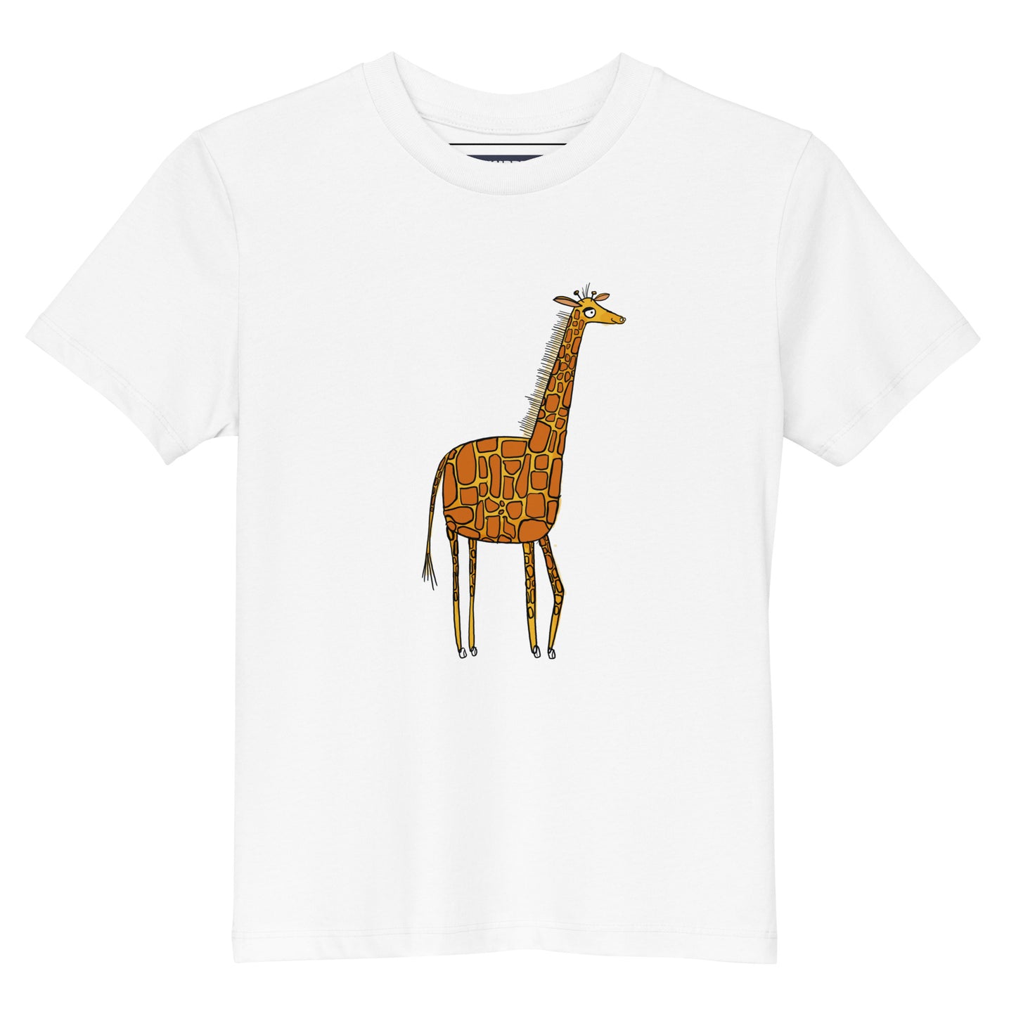 Organic cotton kids t-shirt | Giraffe