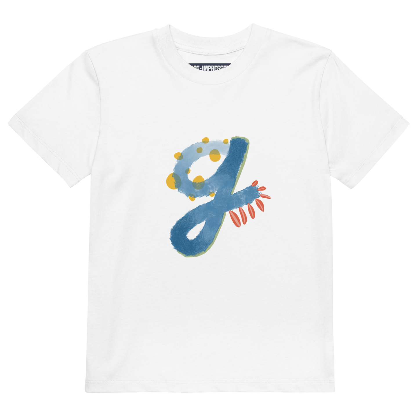 Organic cotton kids t-shirt - Alphabet