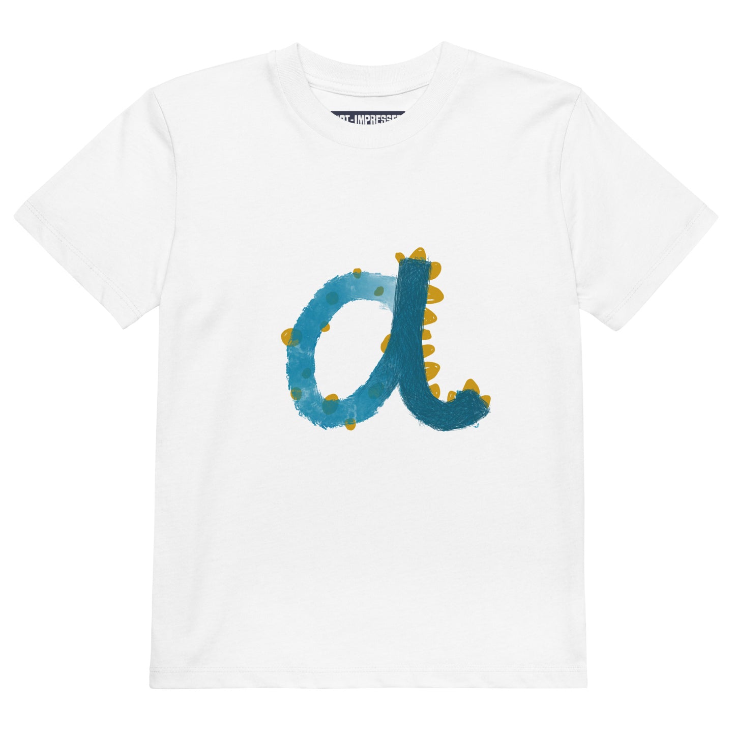 Organic cotton kids t-shirt | Alphabet