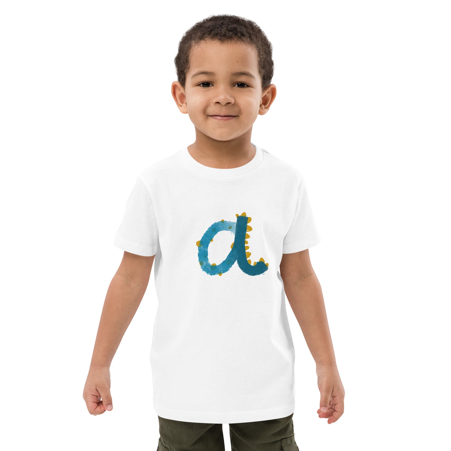 Organic cotton kids t-shirt | Alphabet