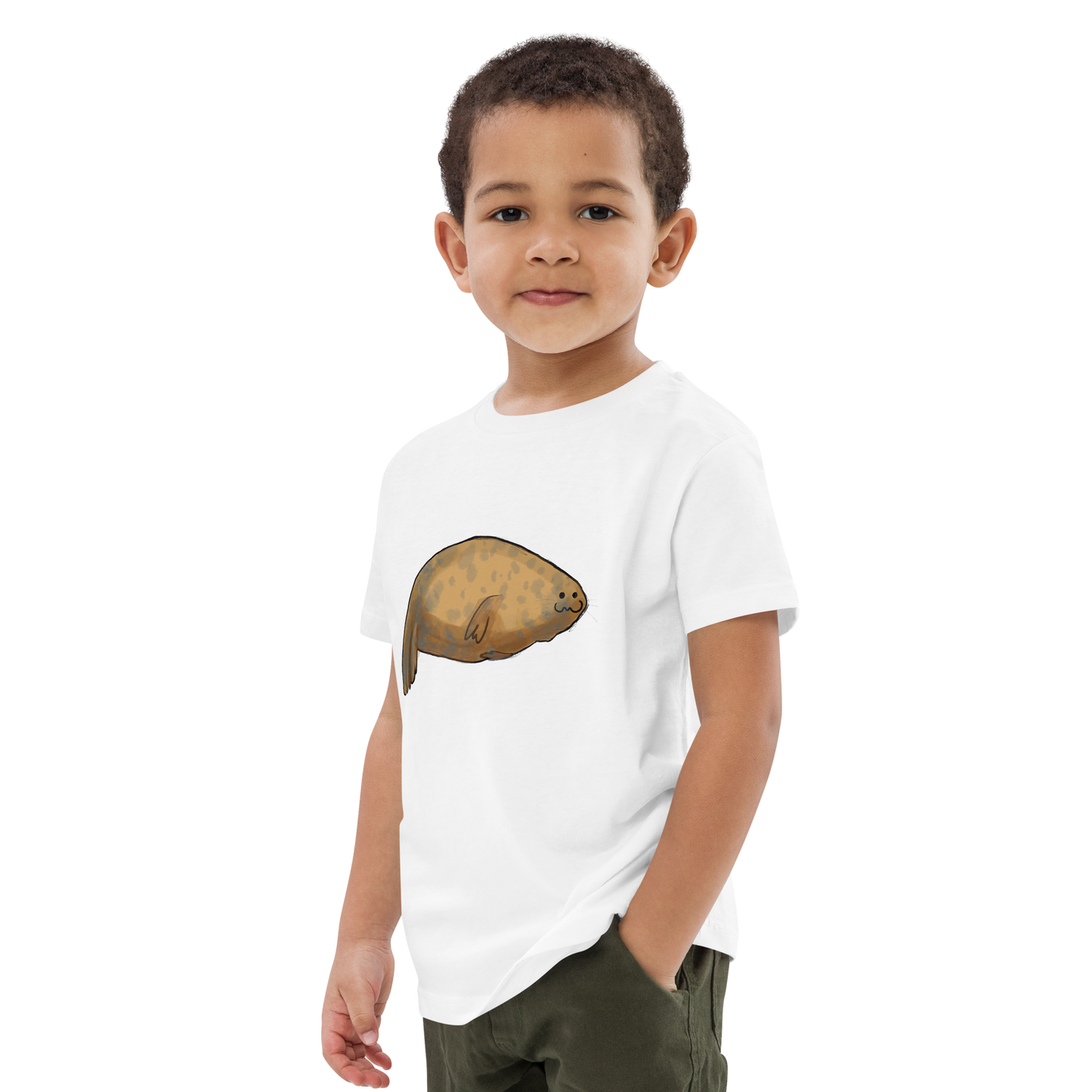 Organic cotton kids t-shirt | Baby Seal