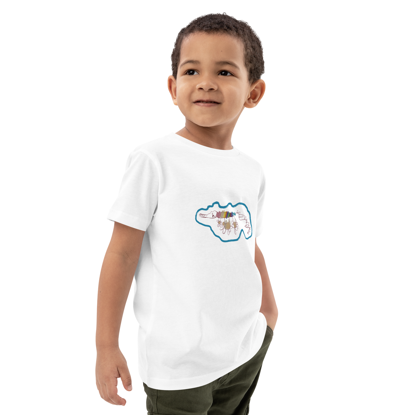 Organic cotton kids t-shirt | Gator