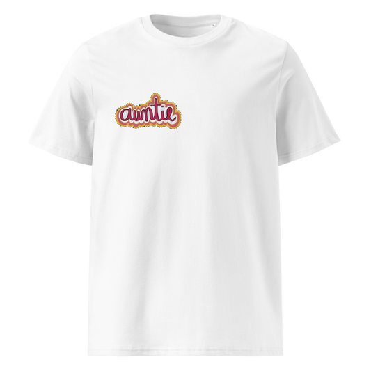 Unisex organic cotton t-shirt | Auntie