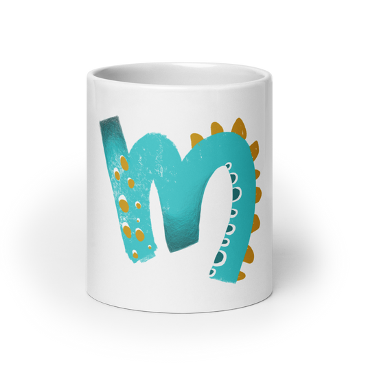 White glossy mug | M