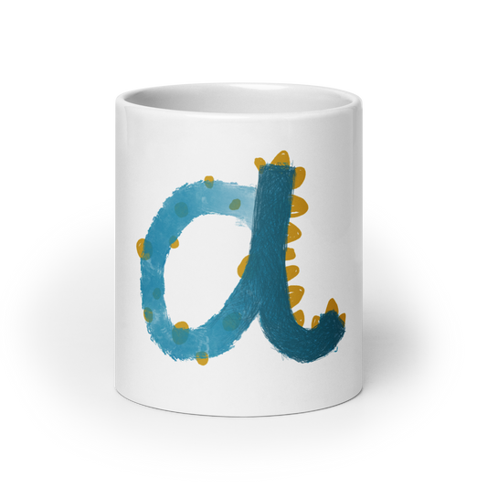 White glossy mug | A